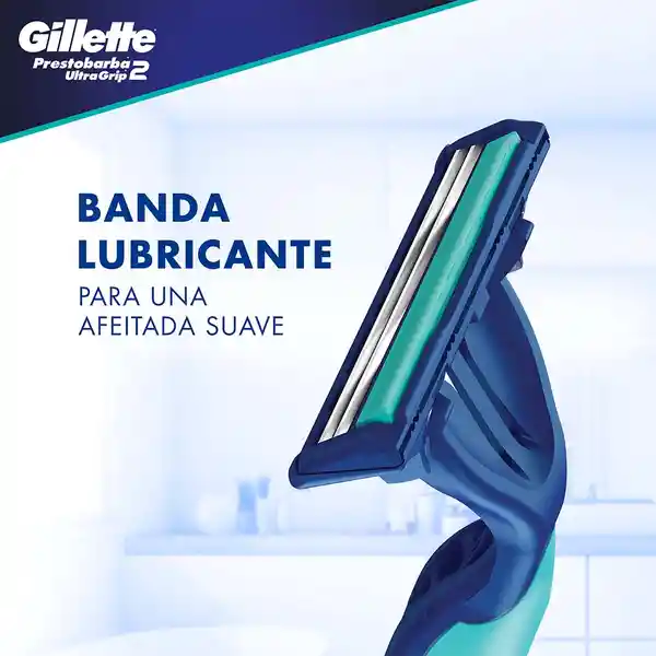 Gillette Máquina de Afeitar Prestobarba UltraGrip