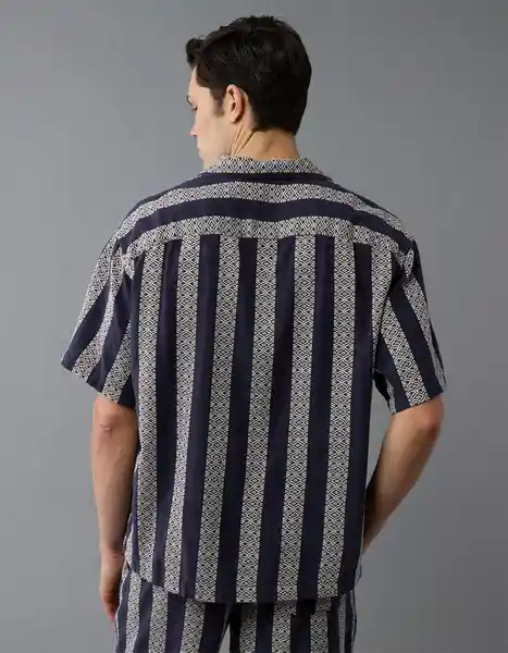 Camisa Hombre Azul Talla: MEDIUM 2854410 American Eagle