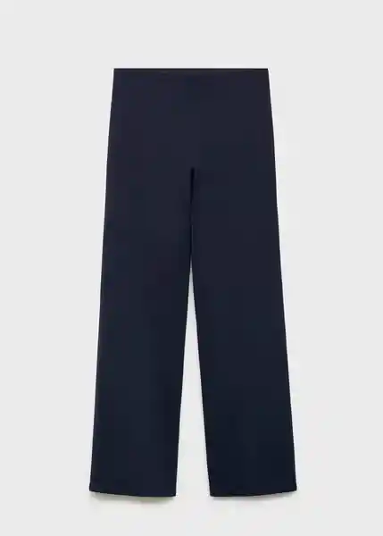 Pantalón Brin Navy Talla XL Mujer Mango