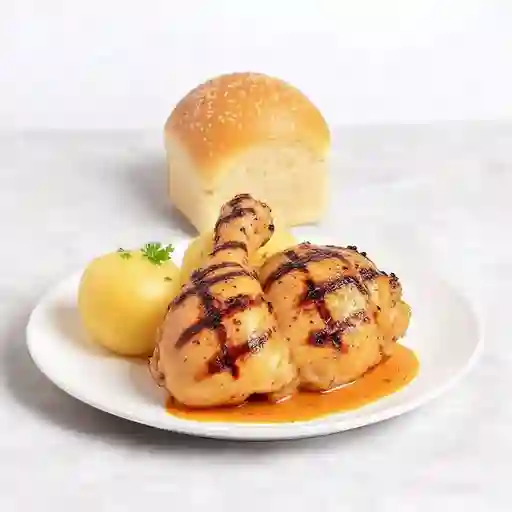 Muslo contramuslo a la plancha