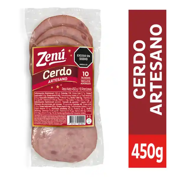 Cerdo Artesano Zenú 450 g