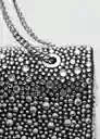 Bolso Auman Negro Mujer Mango