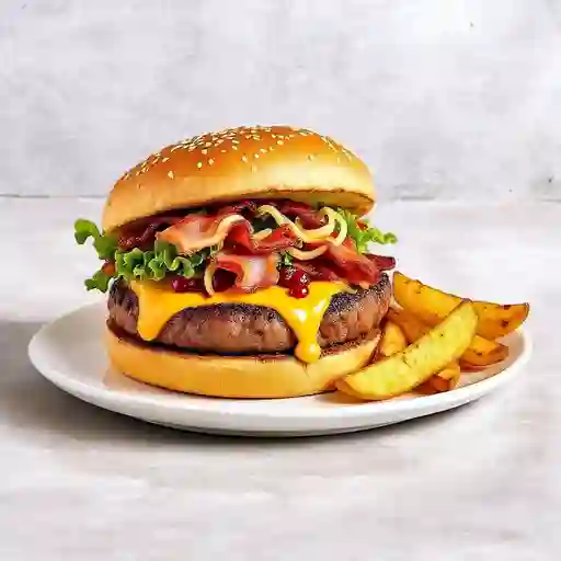 Hamburguesa montañera