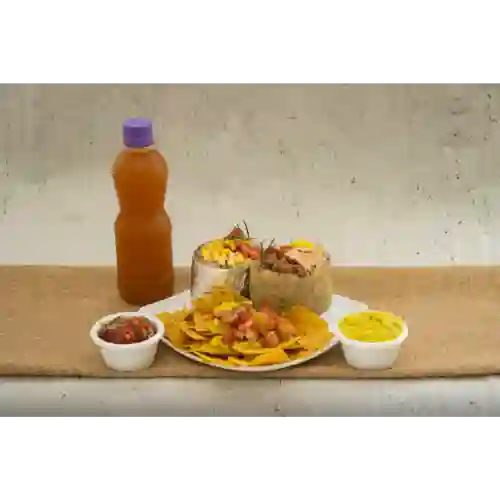 Combo Burrito de 1 Carne + Quesadilla + 2 Limonadas