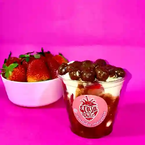 Fresas con Crema 9 Oz