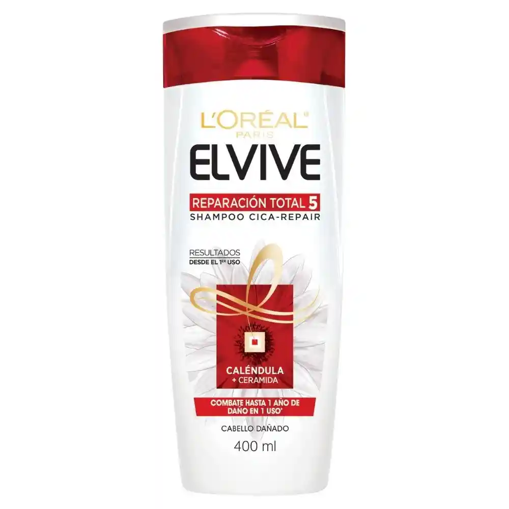 Shampoo Elvive Reparación Total 5 400 ml