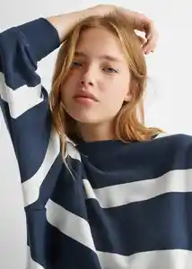 Buzo Sudadera Bing Navy Talla 20 Teen Niñas Mango