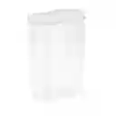 Frasco De Plástico Transparente Tapa A Presión 0001