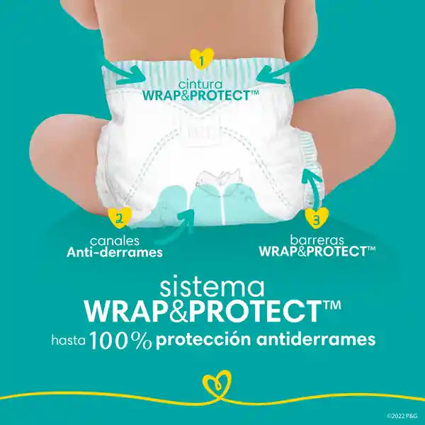 Pampers Pañales Desechables Infantiles Swaddlers