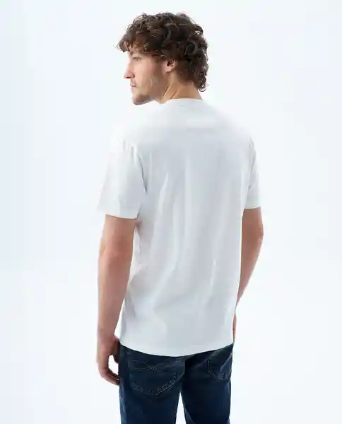 Camiseta Hombre Crudo Amcno Talla L 849f016 Americanino