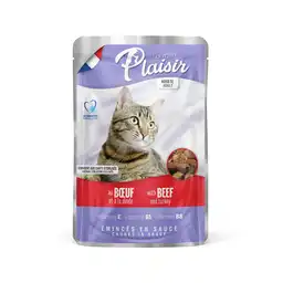 Pouch Plaisir Gato Adulto Res y Pavo