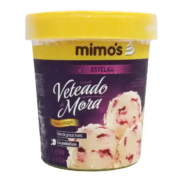 Mimos Helado Veteado Mora