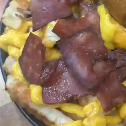 Papas cheddar