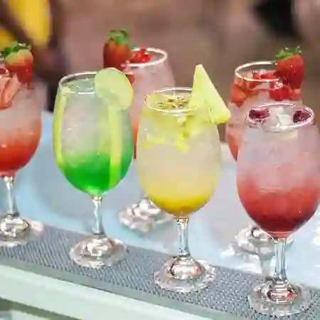 Soda de Frutos Rojos