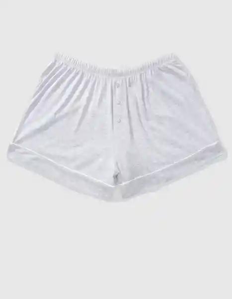 Short de Pijama Aerie Gris Talla X-SMALL 1759012 American Eagle
