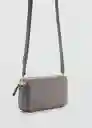 Bolso P Donga Gris Talla 99 Mujer Mango