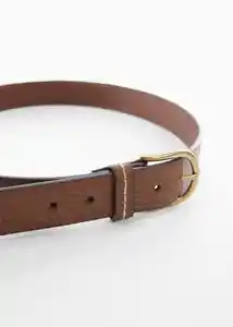 Cinturón Como Cuero Talla 91 Hombre Mango