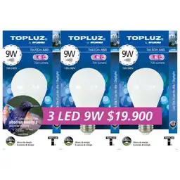 Topluz Bombillo Led 9w