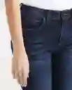Jean High Rise Cosmo Ultra Azul Dark Ultra Oscuro 10 Chevignon