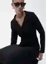 Chaqueta Adrap Negro Talla L Mujer Mango