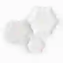 Plato Snowflake Blanco 19 cm Ambiente Gourmet