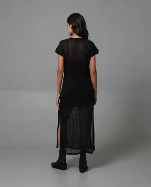 Vestido Mujer Negro M 272G006_NEG194004 Rifle