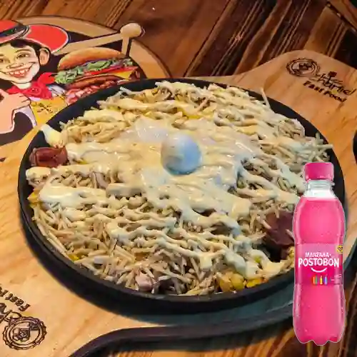 Combo Mazorcada Sencilla + Postobón Manzana 250 ml