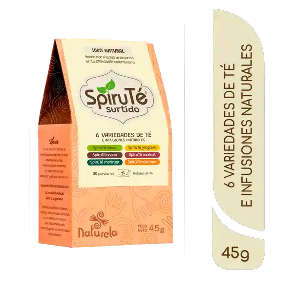  Spirute Te E Infusion Naturela Surtido 
