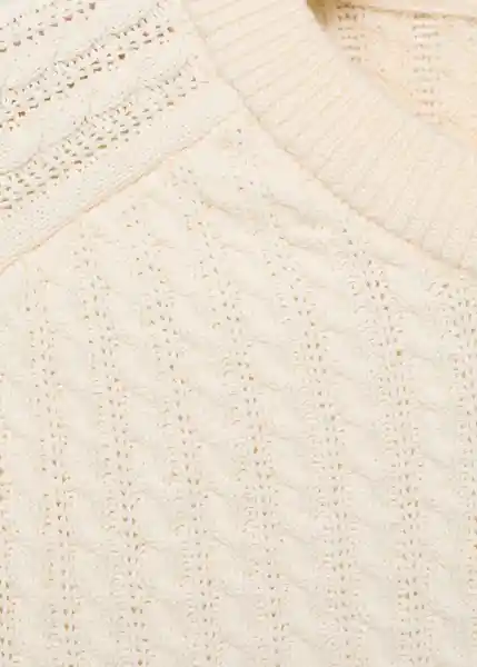 Jersey Mars Offwhite Talla M Hombre Mango