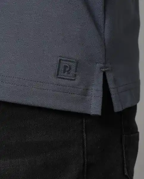 Camisa Tipo Polo Hombre Gris Talla S 190G001 Rifle