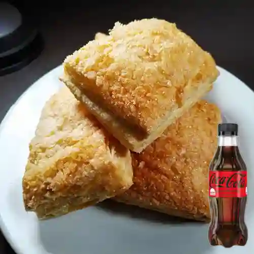 Combo Pastel de Arequipe + Coca Cola Sin Azúcar 250 ml