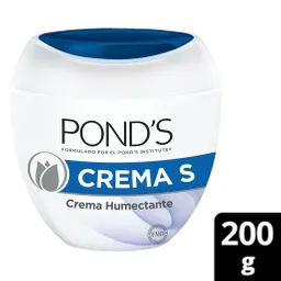 Crema Humectante y Nutritiva Ponds S 200gr.