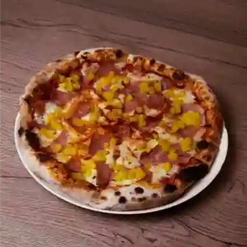 Pizza Mediana  Hawaiana