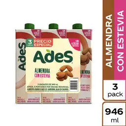 Ades Bebida de Almendras Con Estevia