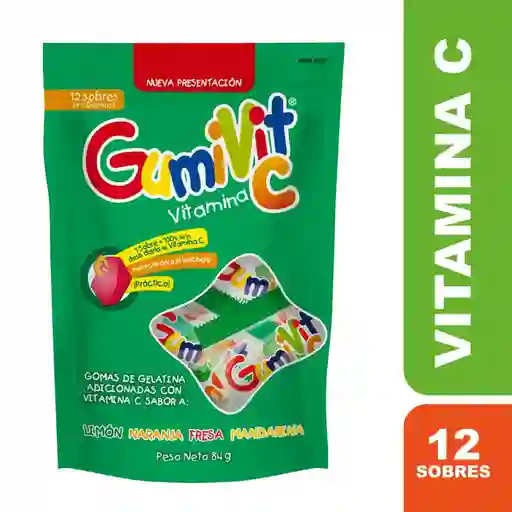 Gumivit Gomas de Gelatina Adicionadas con Vitamina C