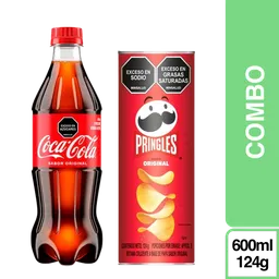 Combo Coca Cola Original 600 mL + Pringles Original 