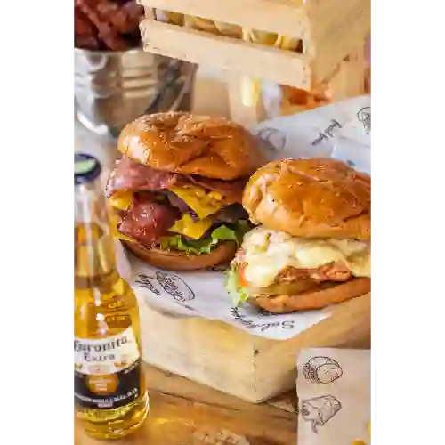 Combo Hamburguesa de Pollo