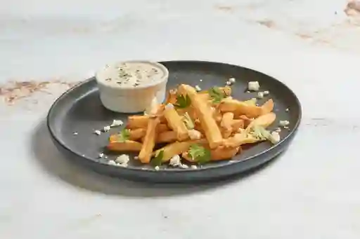 Porción De Papas Con Tzatziki 
