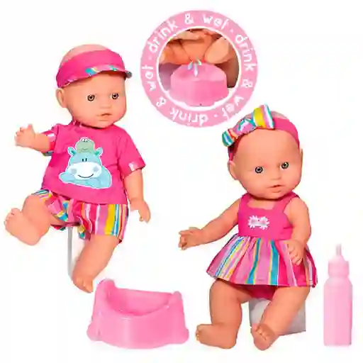 Toys Pipi Muñeca bb Loko Con Accesorio