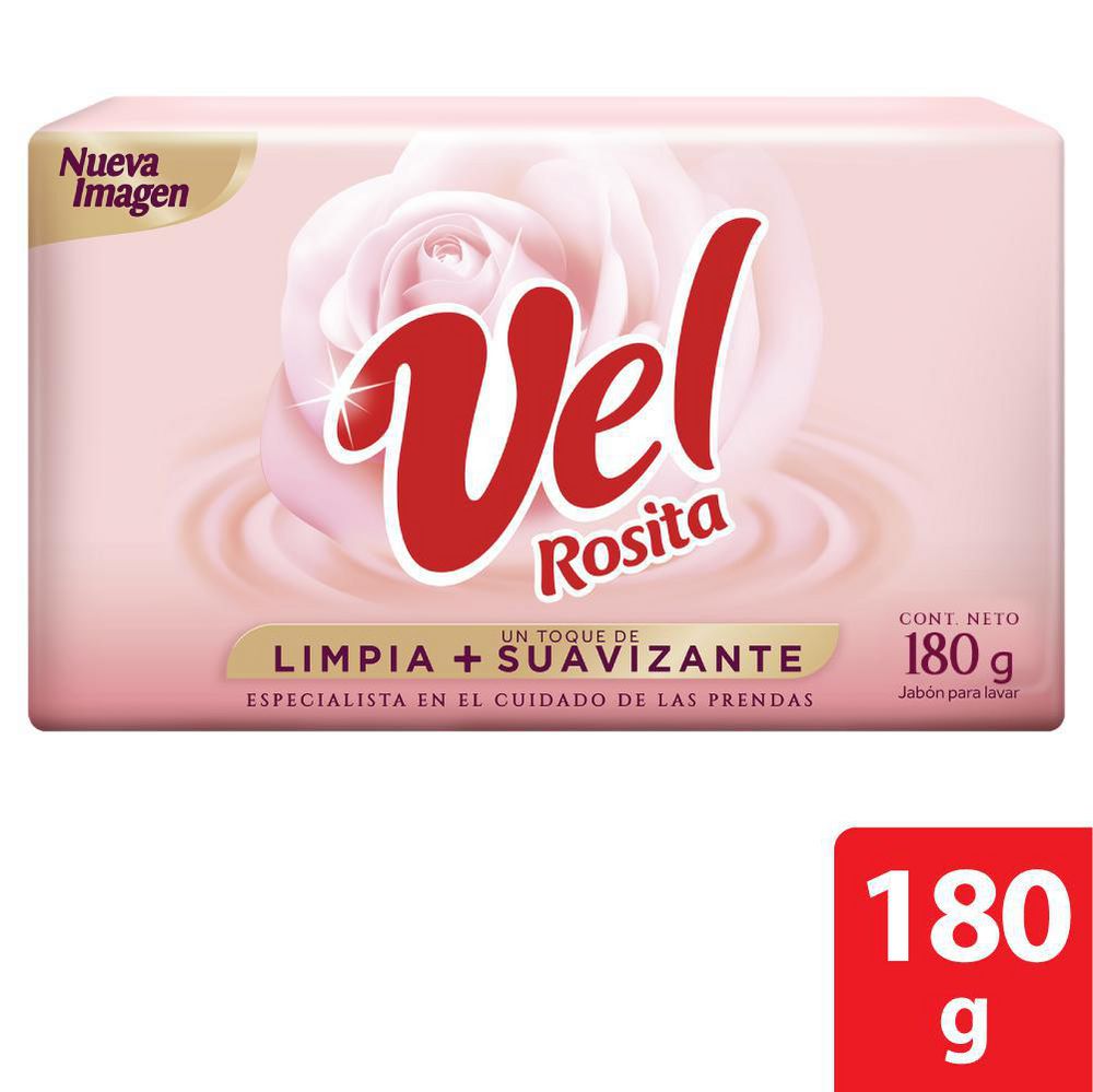 Vel Rosita Jabón de Ropa 180 g