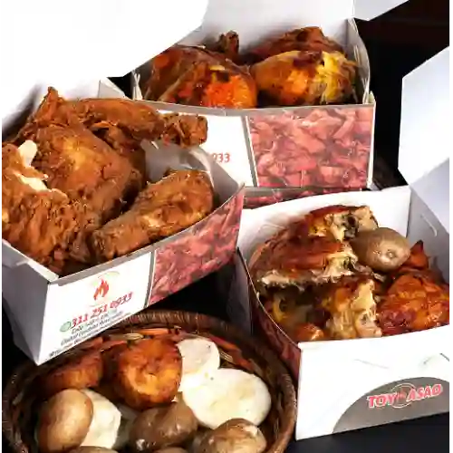 Pollo Entero (8 Presas)