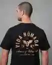Camiseta Hombre Negro M 102G008_NEG194007 Rifle