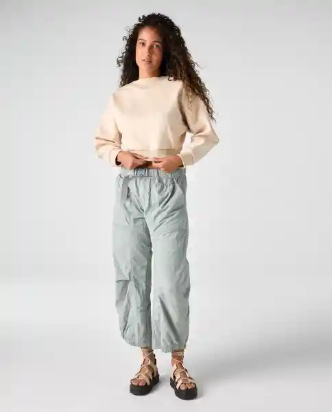 Buzo Mujer Beige Talla L 682G001_BEI131106 Americanino