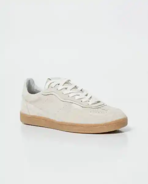 Tenis Cortos Soft Crudo Porcelana Claro Talla 36 Chevignon