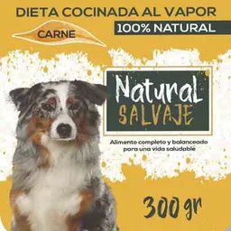 Natural Salvaje Alimento Para Perro Dieta al Vapor de Carne