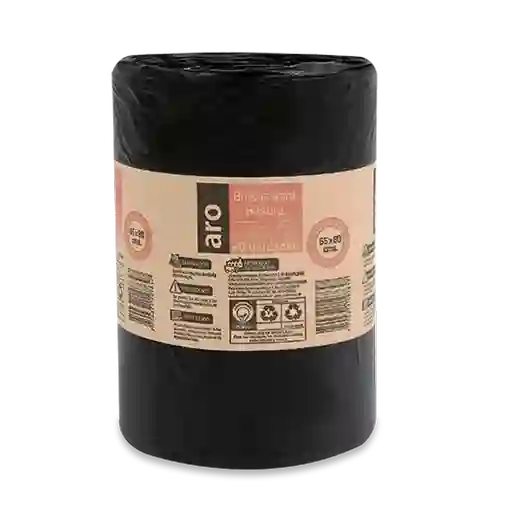 Aro Bolsa de Basura Residencia Negra 65 x 80 cm