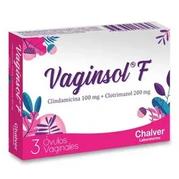 Vaginsol Óvulos Vaginales (100 mg/200 mg)