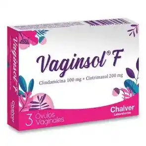 Vaginsol Óvulos Vaginales (100 mg/200 mg)
