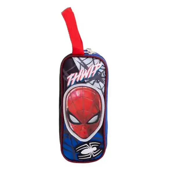 Lapicera Suave Doble Infantil Ruz Marvel Spider-Man Rojo