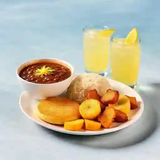 2 Cazuelas de Frijoles